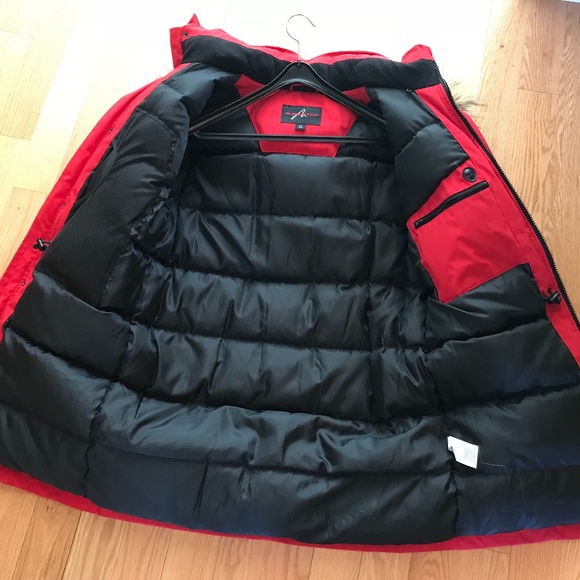 Alpinetek Red Men’s Parka - size Medium - Picture 8 of 10